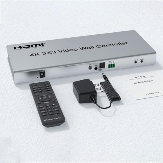 DTECH DT-7087 4K 3x3 Video Wall Controller