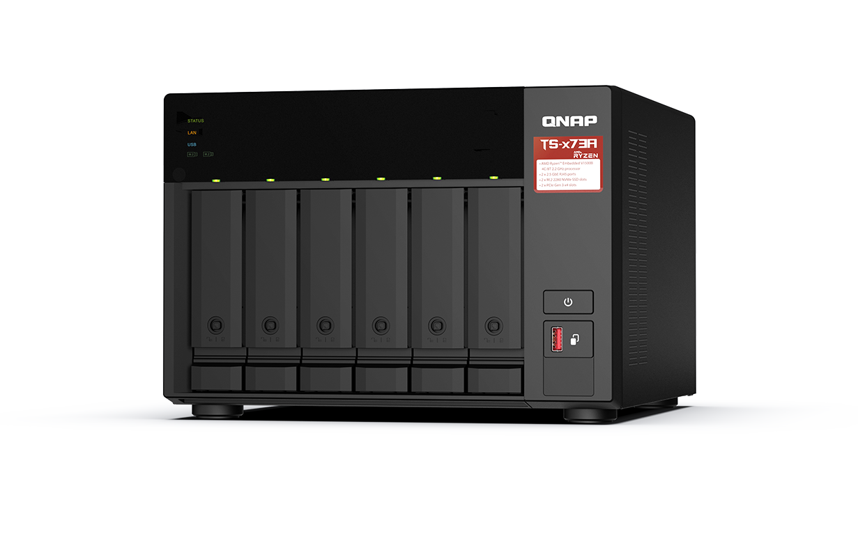 QNAP TS-673A-8G 6-Bay Desktop NAS