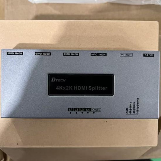DTECH DT-7214 HDMI 2.0 Splitter 4 Ports