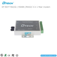 DTECH DT-9077 RS232/RS485/RS422 3-in-1 Fiber Modem