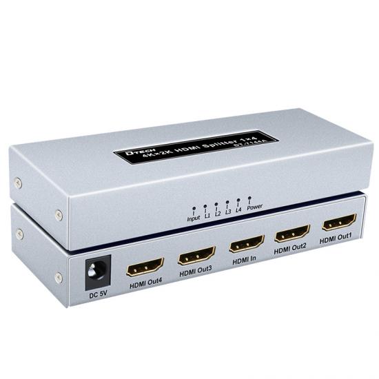 DTECH DT-7144A 4K HDMI Splitter 4 Ports