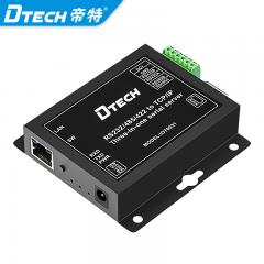 DTECH IOT9031AD DIN-Rail RS232 to TCP/IP Serial Gateway Server