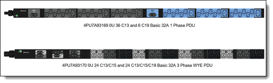 Lenovo 0U Basic PDU 36xC13 6xC19 32A 1-Phase 4PU7A93176