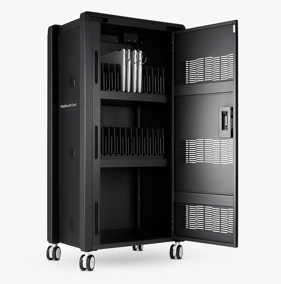 Formcase TransformerCart T24PD Perf. Plus – Laptop Charging Cart Front View