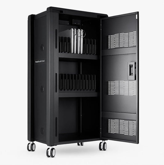 Formcase TransformerCart T24PD Perf. Plus – Laptop Charging Cart Front View
