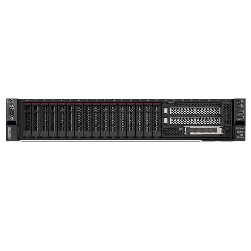 Lenovo ThinkSystem SR650 V3 Rack Server | Xeon Silver 4514Y / 64GB DDR5 / 1100W / DOS / 3-Year