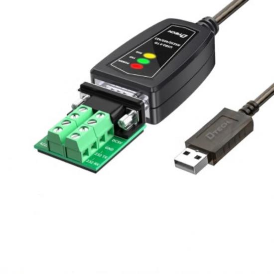 DTECH DT-5019C USB2.0 to RS232/485/422 Serial Cable