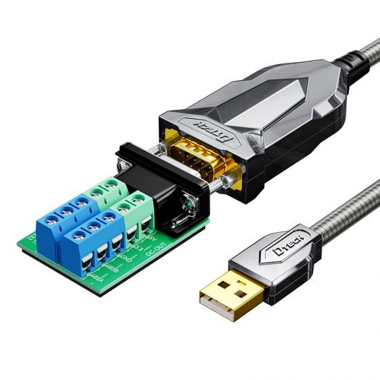 DTECH IOT5079A USB to RS232/RS485/TTL Armor Serial Cable