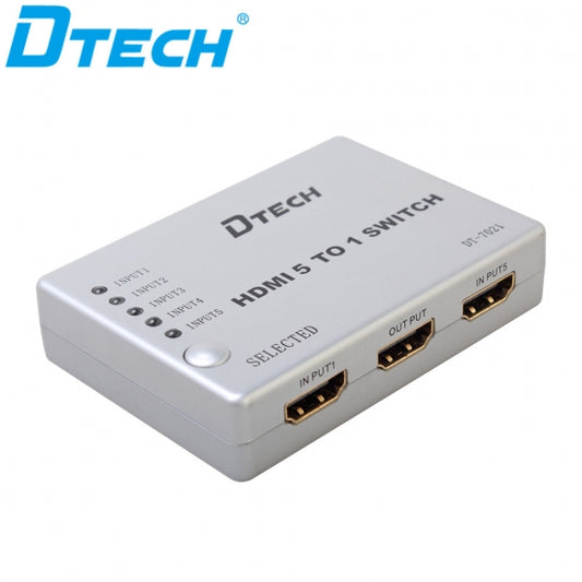 DTECH DT-7021 HDMI Switch 5x1