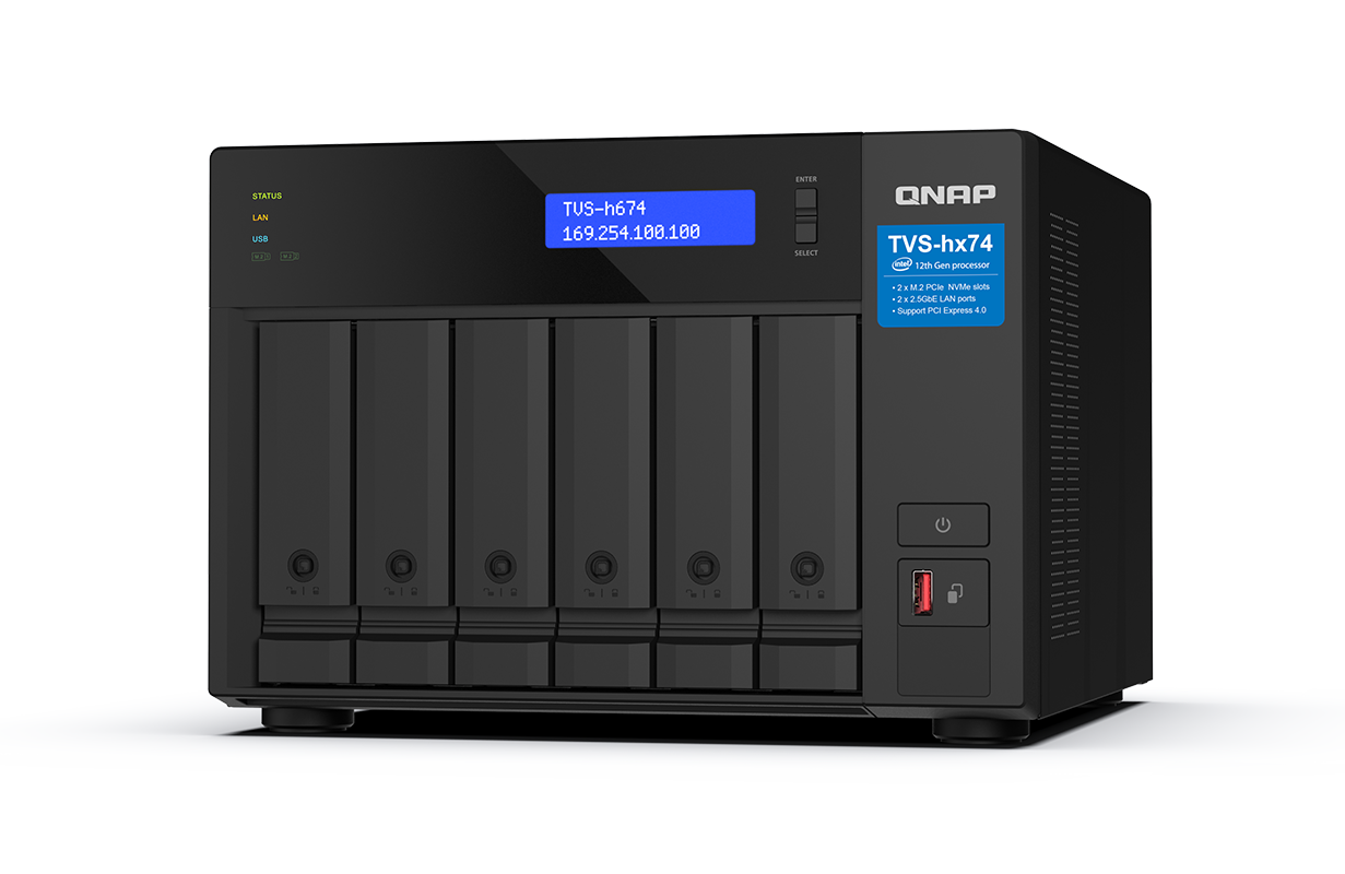 QNAP TVS-H674-I5-32G 6-Bay Desktop NAS