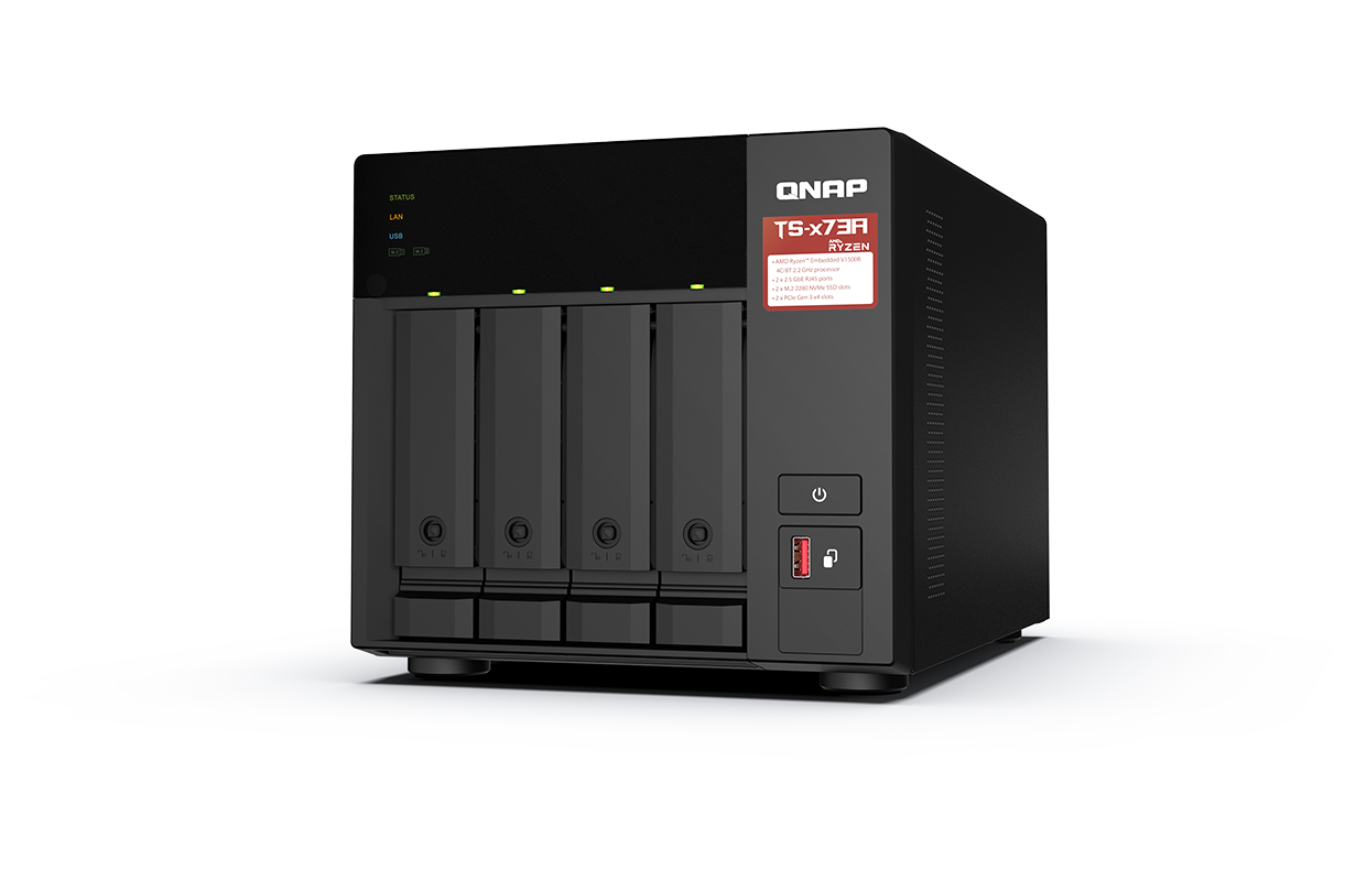 QNAP TS-473A-8G 4-Bay Desktop NAS