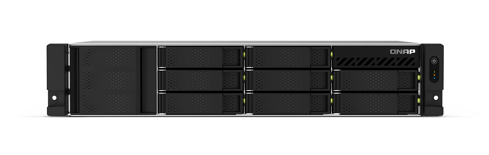 QNAP TS-864EU-RP-8G 8-Bay 2U Short-Depth Rackmount NAS