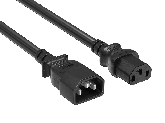 IEC C13 to C14 Server Power Cable