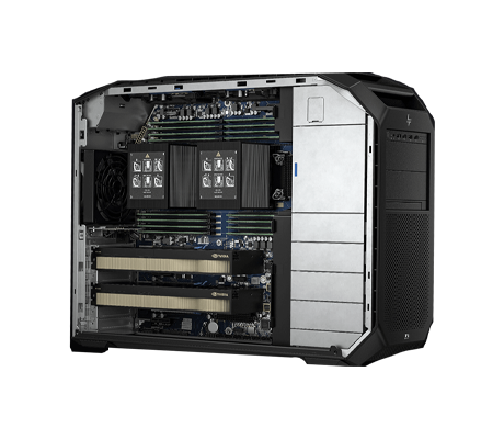 HP Z8 G5 Tower Workstation - Interior Side View